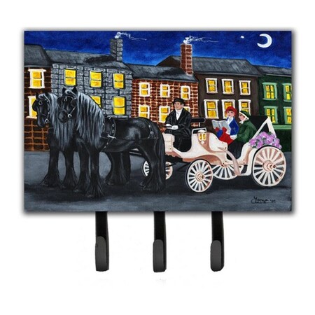 Jensendistributionservices City Carriage Ride Horse Leash or Key Holder MI1725113